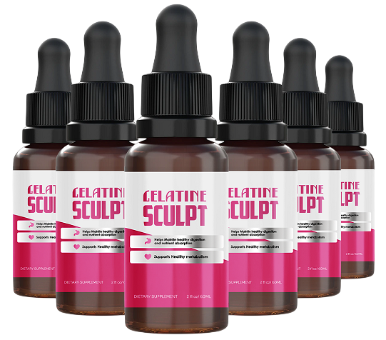 Gelatine Sculpt 6 pack